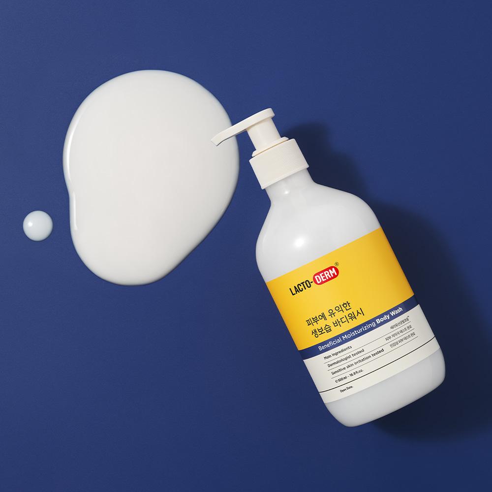 락토덤 피부에 유익한 생보습 바디워시 500ml