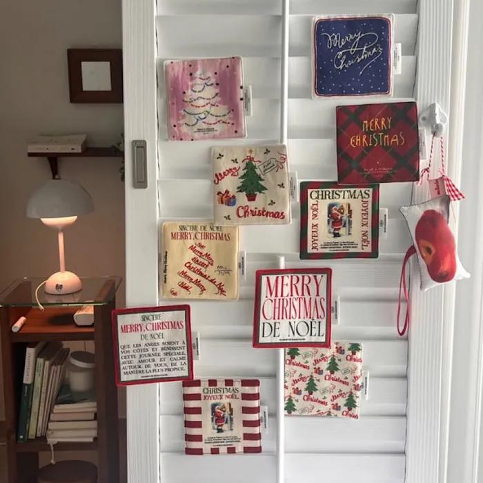 Merry Christmas 크리스마스 티코스터 10type