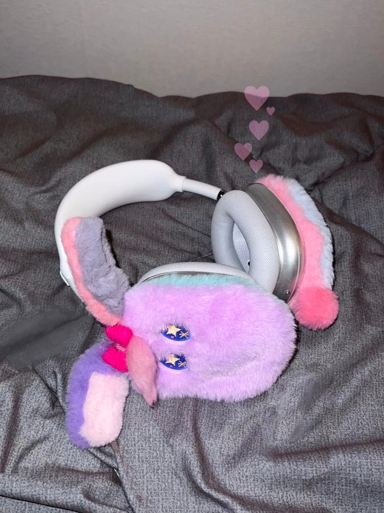 더푸리빌리지 핸드메이드 에어팟 맥스 케이스 헤드셋 보호 커버