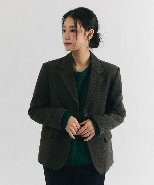 Tailored Wool Jacket