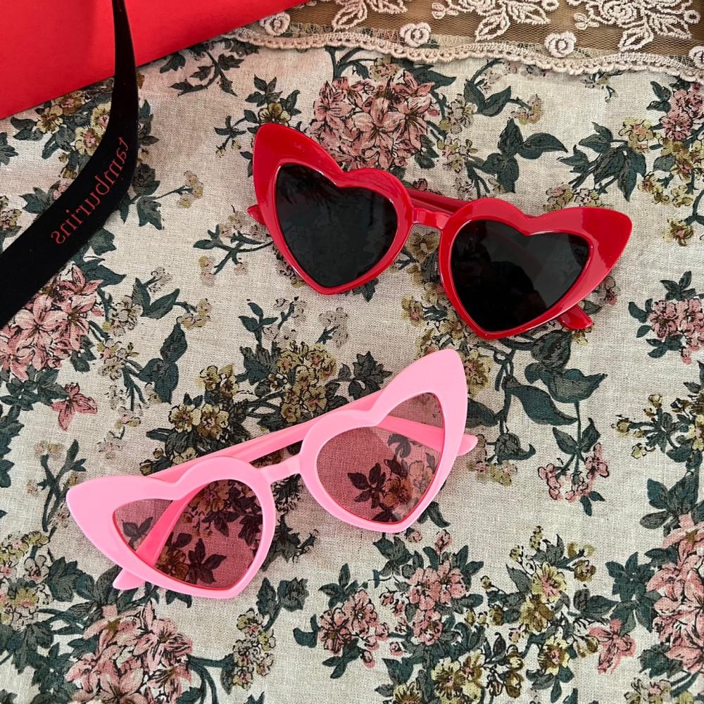 하트선글라스 하트 생일안경 생일파티용품