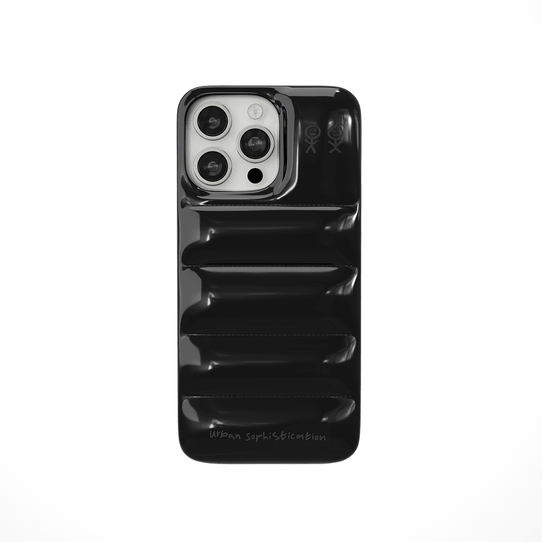 THE PUFFER CASE® - BLACK MANHATTAN