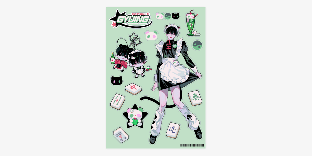 Mahjong dream 스티커