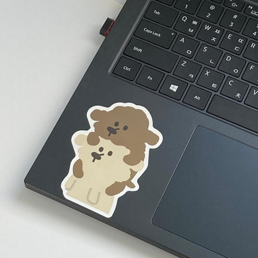 Choco,Cream Furdi Big Sticker