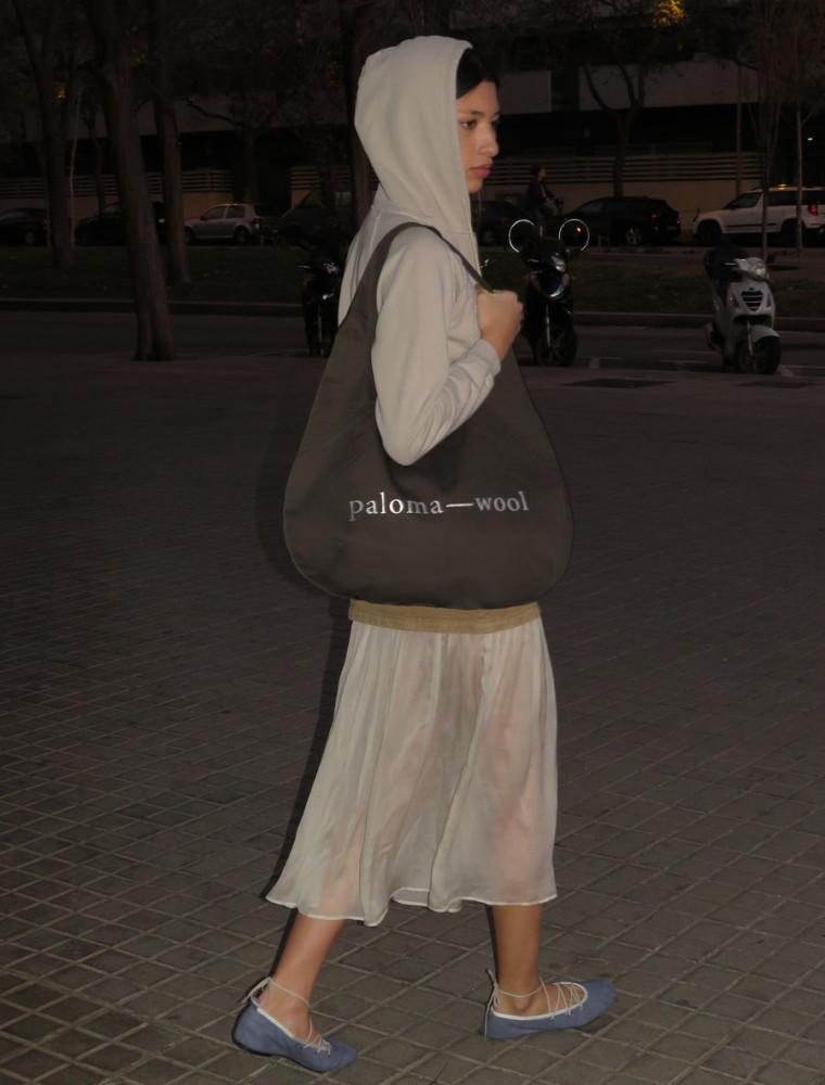 PALOMAWOOL 팔로마울 10주년 로고 토트백 PW tote bag