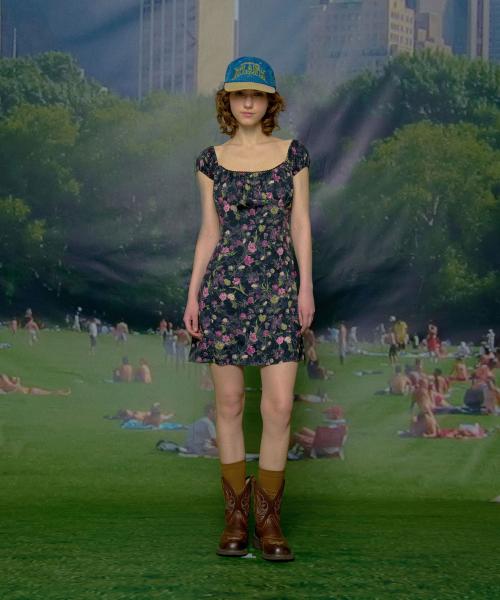 Urban Dream Mini Dress (Black)