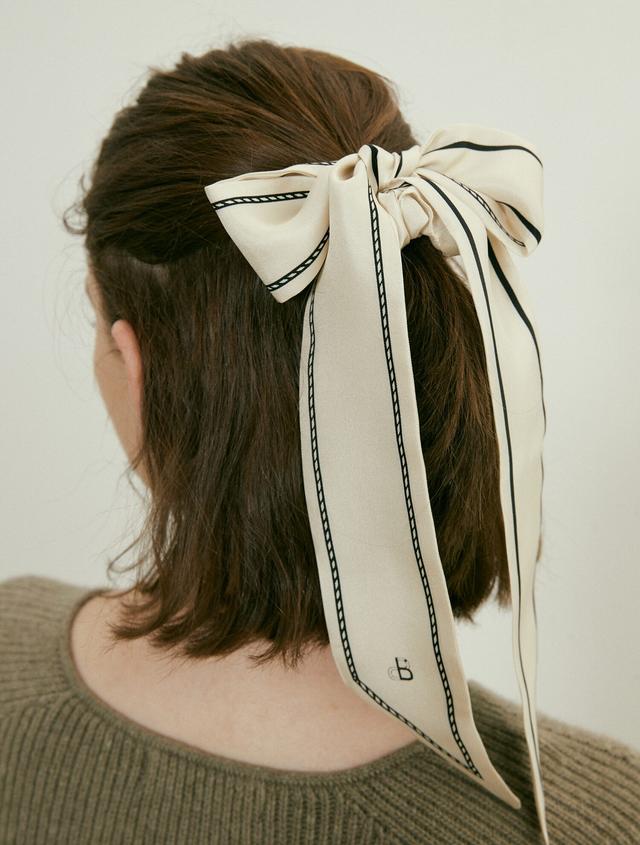 lean hair scarf (2color) - 스크런치 포함