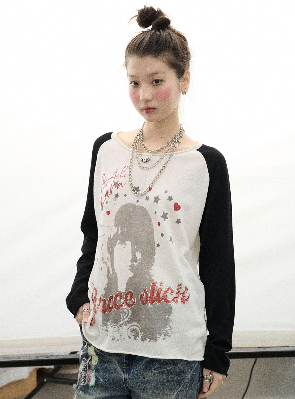 Spring Jefferson Airplane Wool T-Shirt (2color)