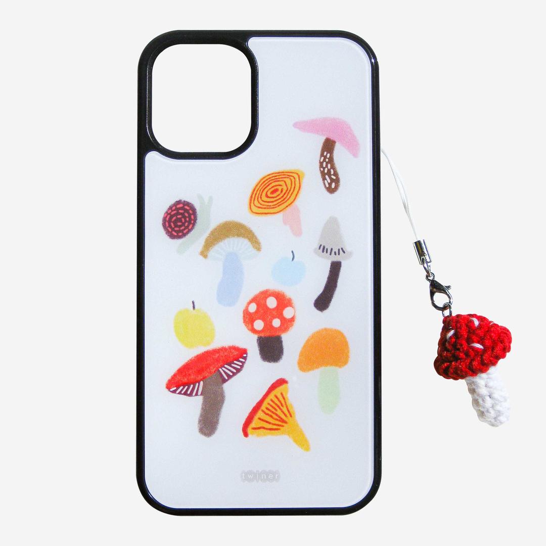 [PRE-ORDER] Mushroom phone case (글라스 케이스)