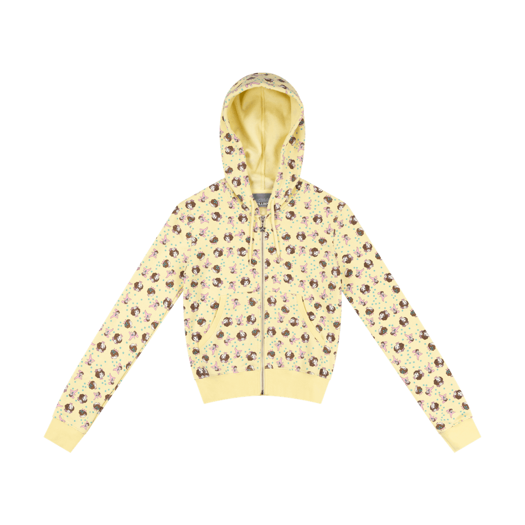 PRE ORDER - YELLOW GIRL BABY SHRUNK BABY HOODIE - XS
