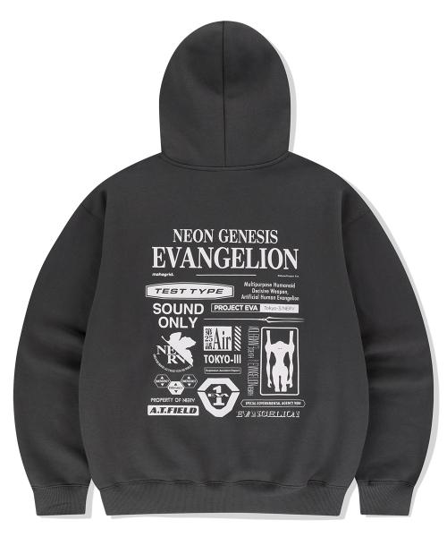 PROJECT EVA HOODIE CHARCOAL(MG2EFMM404B)