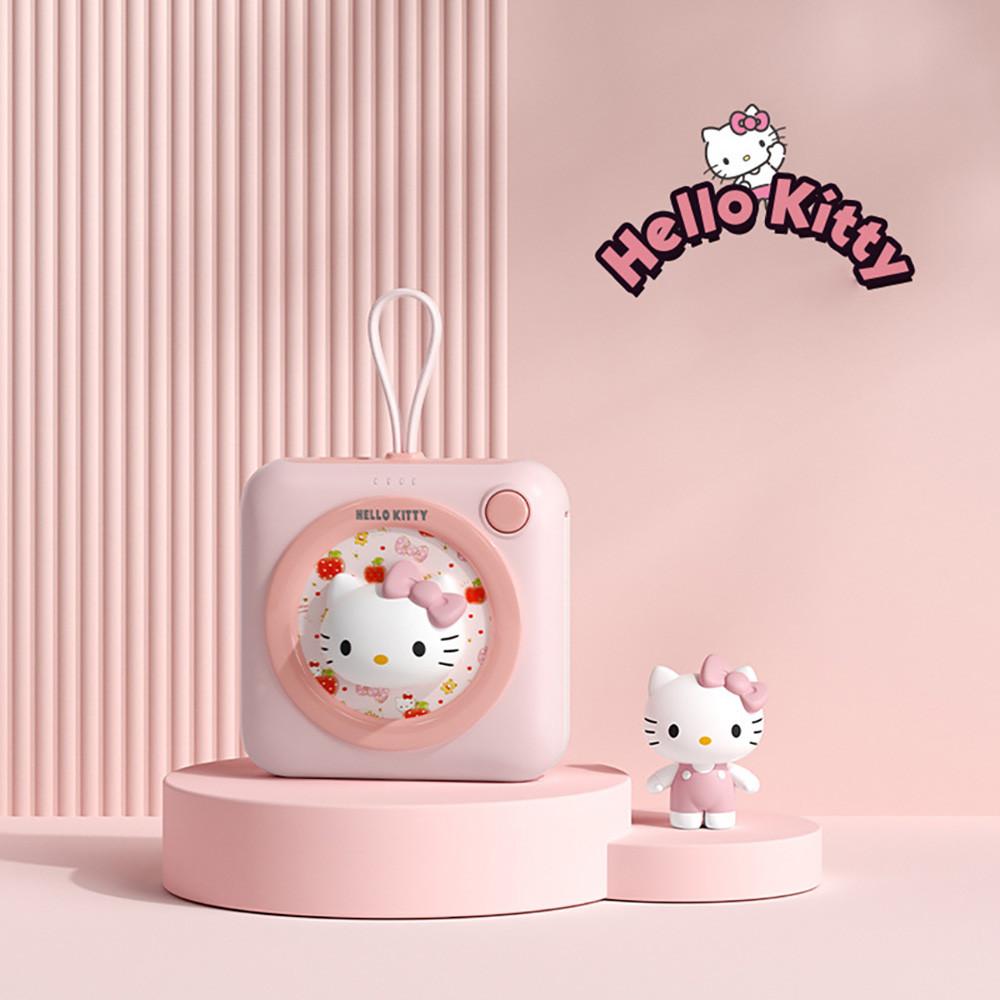 산리오 헬로키티 보조배터리 입체 캐릭터 미니 아이폰 보조배터리 8000mAh