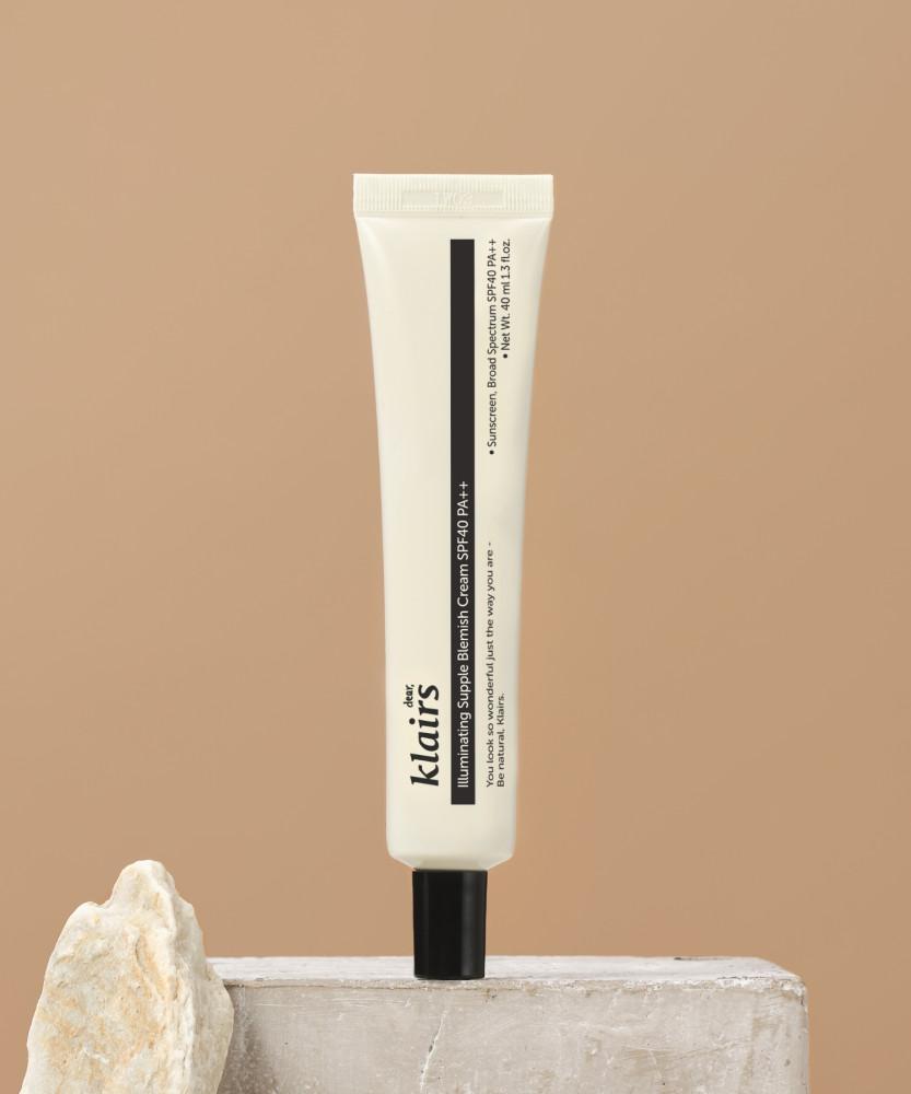 클레어스 일루미네이팅 서플 블레미쉬크림 자연스러운 비비 크림 모공커버 톤업크림