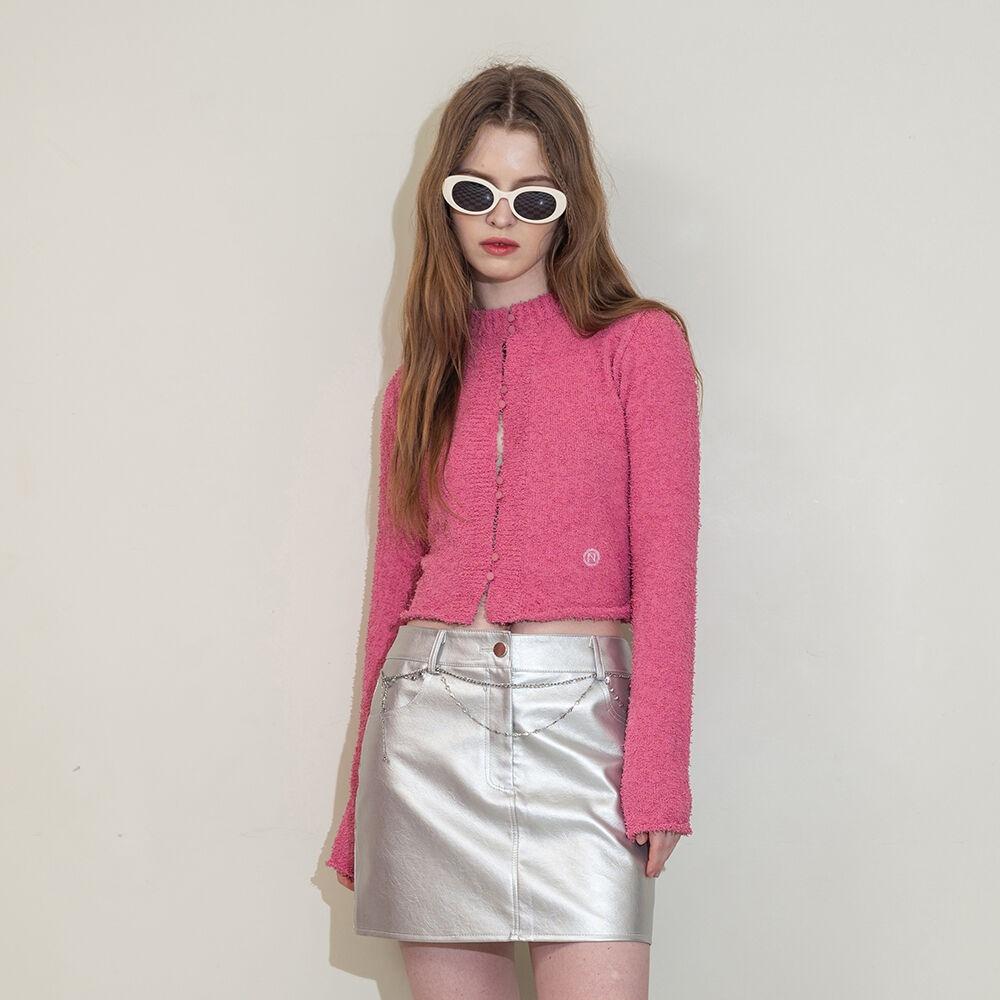 JANET BUTTON KNIT _ PINK