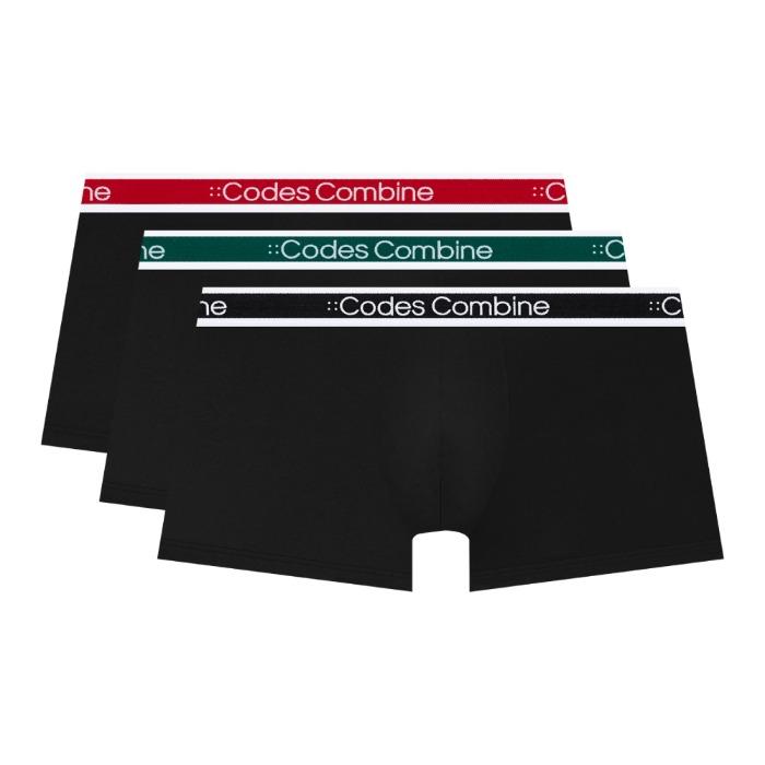 [액티브에어] 컬러풀 골지밴드 드로즈 3PACK