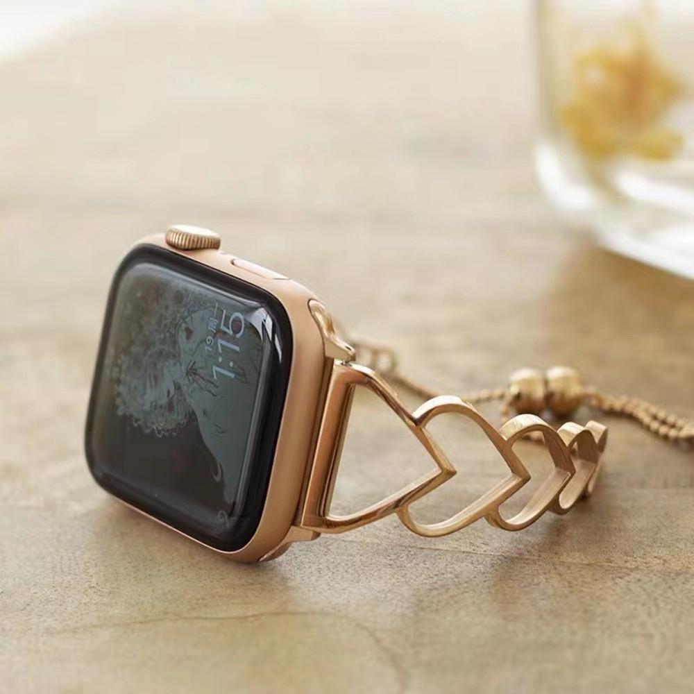 우먼스9999 애플워치 스트랩 8 7 6 SE 2 하트 브레이슬릿 줄 시계줄
