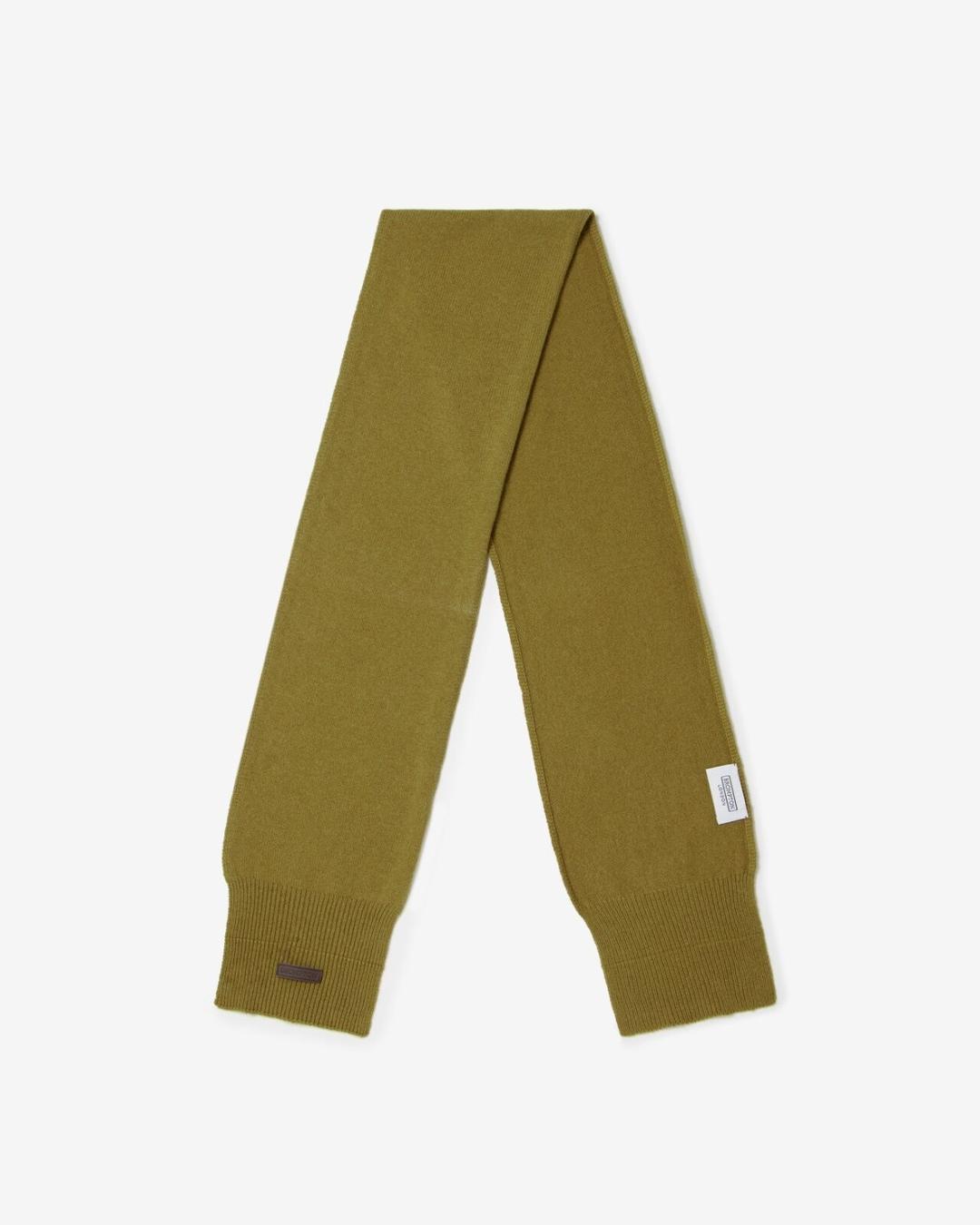 BROMPTON KNIT MUFFLER - MUSTARD (P234AMS210)