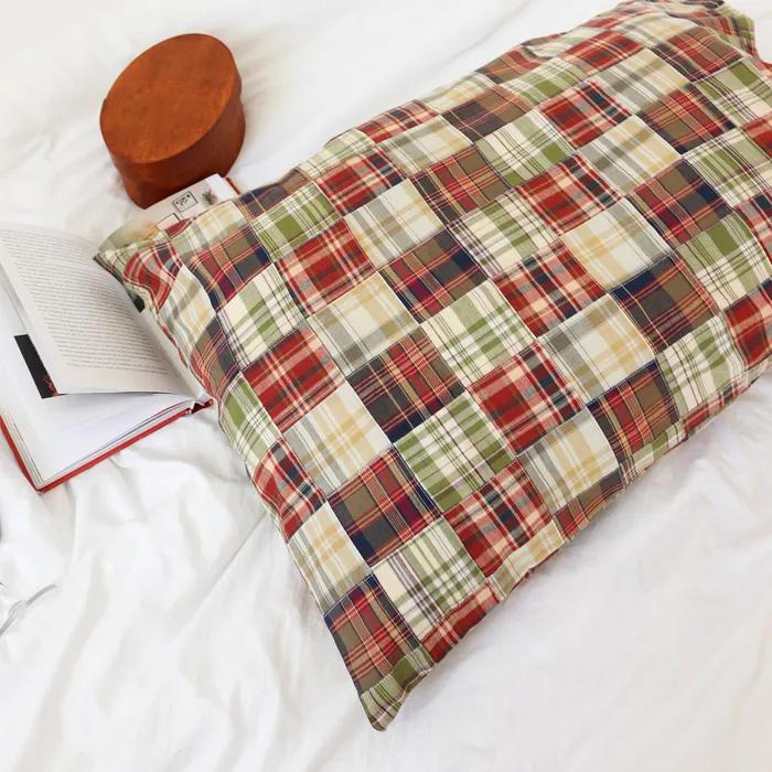 우디 패치워크 베개커버(40x60/50x70)