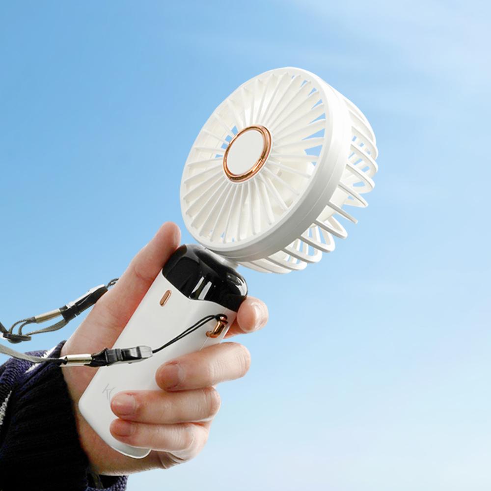 저소음 LCD 휴대용 핸디형 무선선풍기 KF-FHF01 (BLDC/무소음/작은/손풍기)