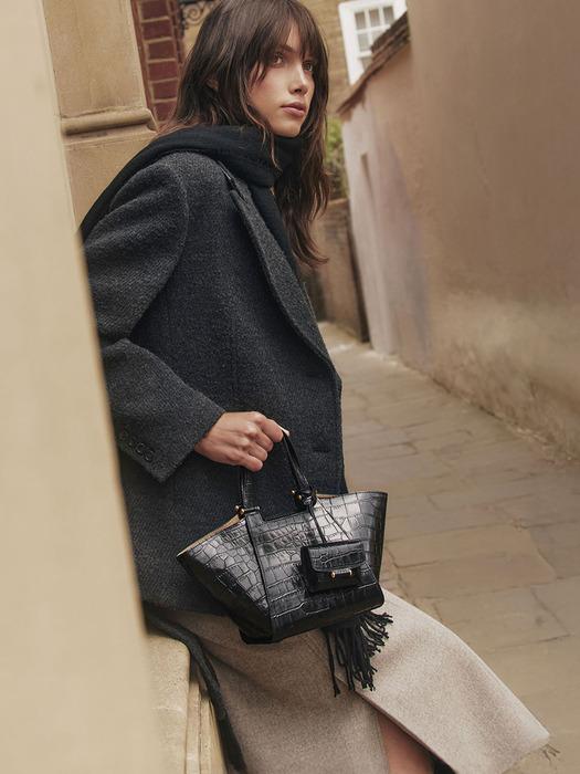 [단독] SAC MINI EPURE_CROCO BLACK