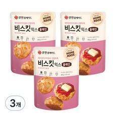 큐원 홈메이드 비스킷믹스 플레인  3개, 250g