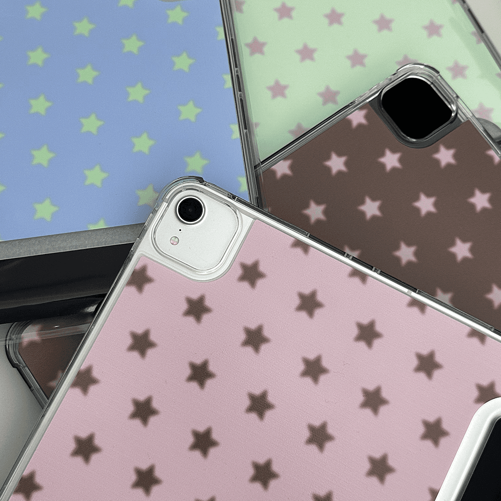 star ipad case [choco, brown, glow, pajama]