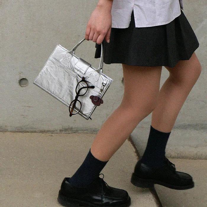 북 메이트 북커버 백 - 실버 M (일반도서)