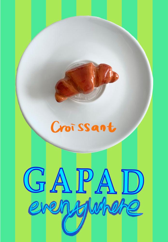 [ 11/ 28 순차 예약 발송 ] 가파드에브리웨어 ( @gapadeverywhere ) /   크로아상 그립톡  Croissant  Griptok
