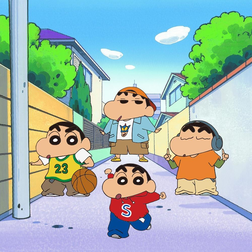 짱구 힙짱구 체커보드 아크릴톡