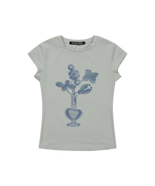 Vase Half Sleeve Leaf Green
