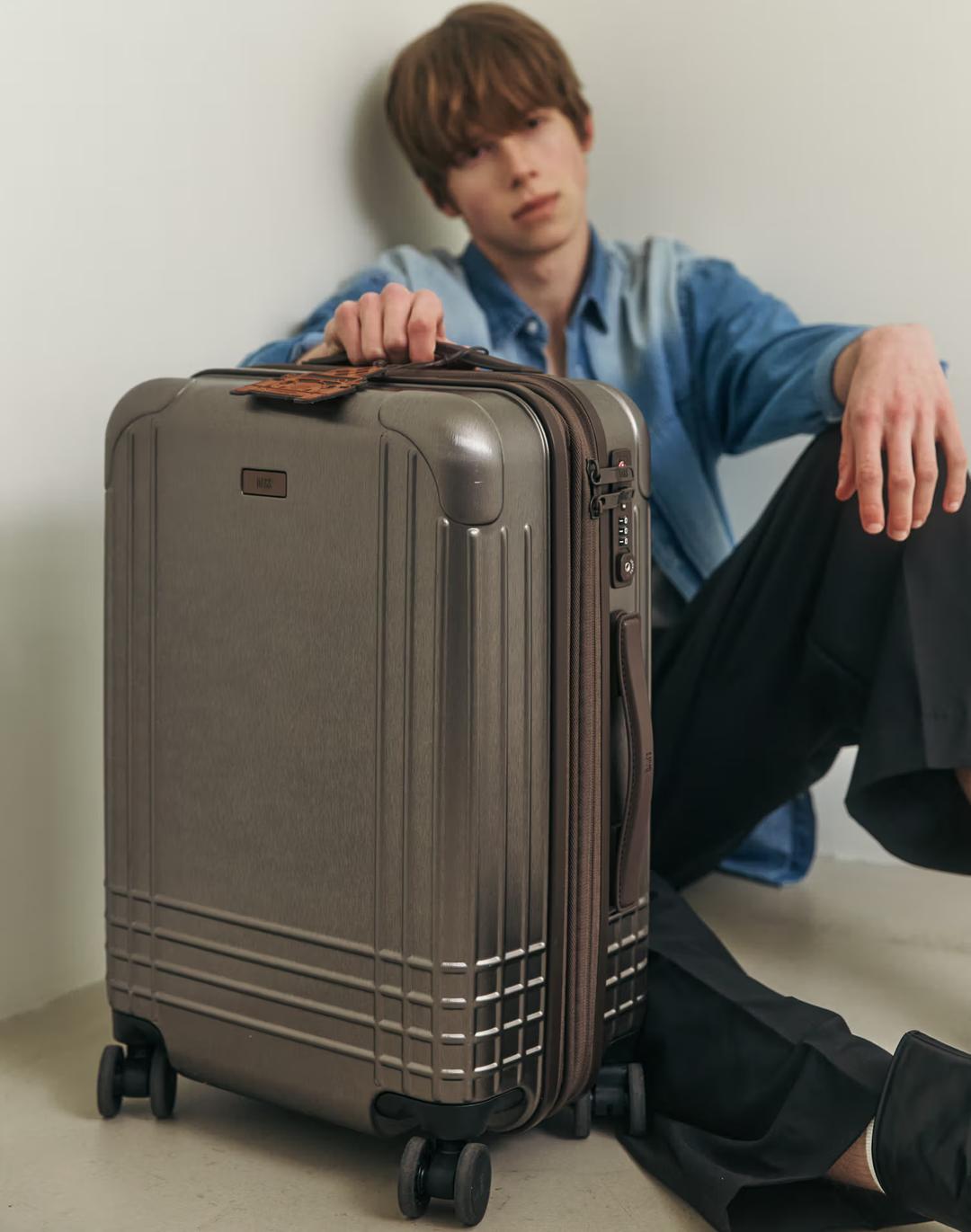 [캐리어][25인치][CARRY][캐리] 메탈릭 모카 폴리카보네이트