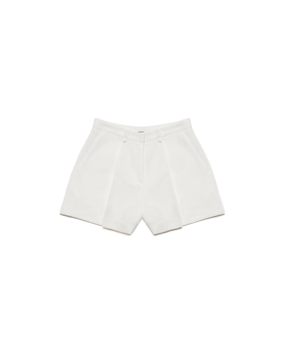 Classic Pleated Shorts [WHITE]