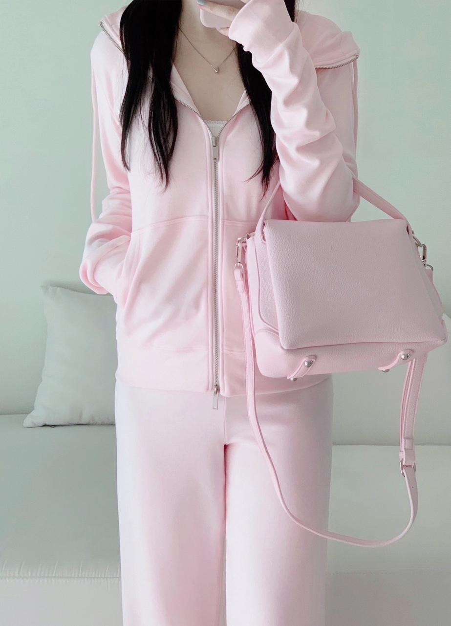 러체 [Limited item] Pretty training set 연핑크 후드집업 팬츠 트레이닝 세트