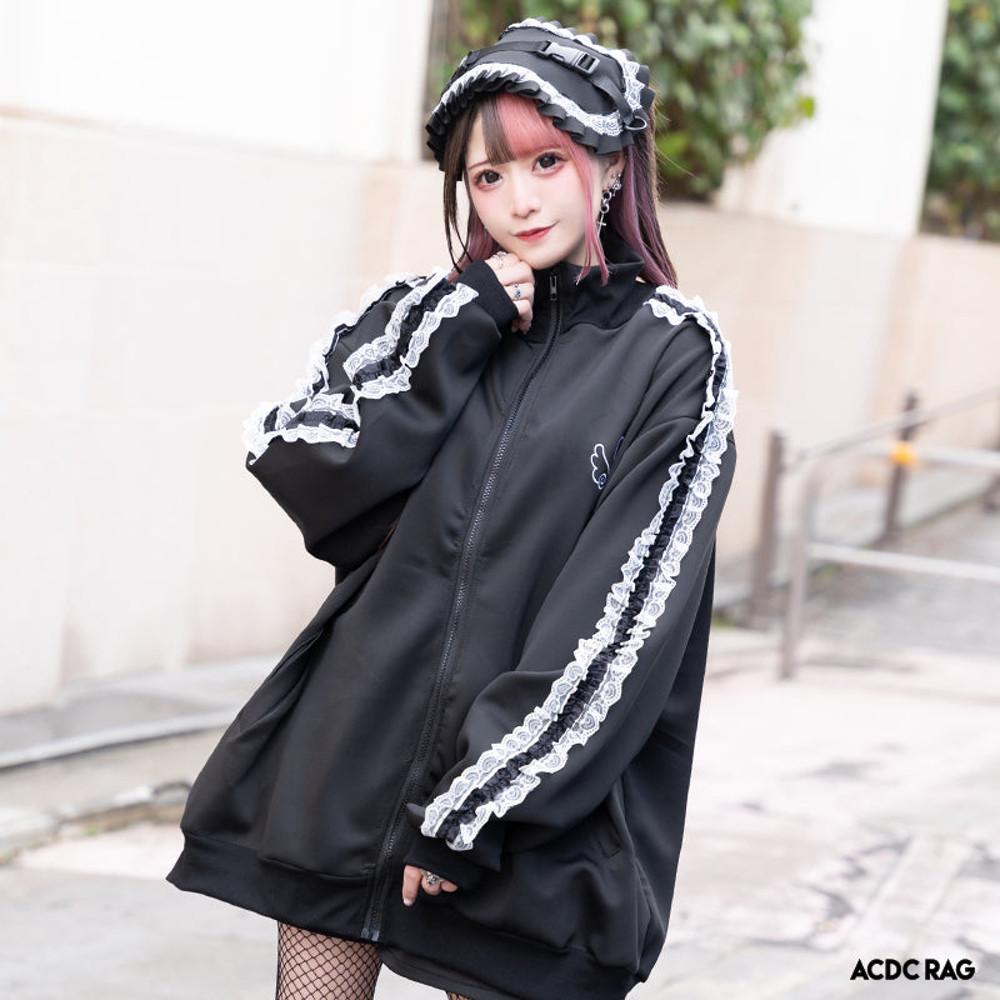 acdc rag 마법 저지 재킷 블랙