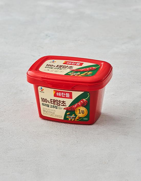 [해찬들] 100% 태양초 우리쌀 고추장 500g
