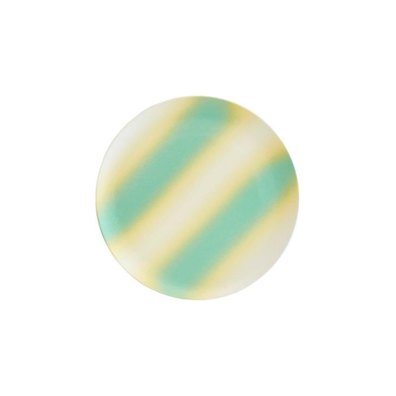 BBDS24 사이드플레이트 소프트 스트라이프 그린