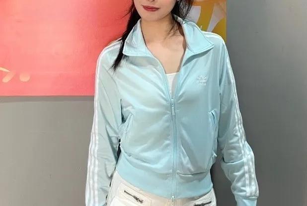 아디다스 우먼스 파이어버드 트랙탑 져지 자켓 스카이 블루 HN5894