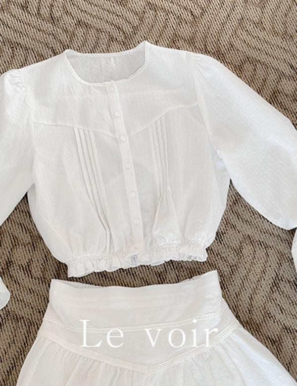 [Le voir] Pintuck-blouse