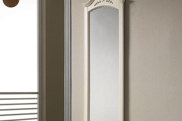 클로라 사각 원목 벽걸이 전신거울