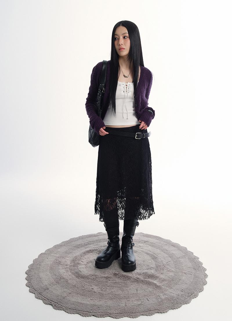 KORI LACE MIDI SKIRT / 3.21 순차 발송 예정