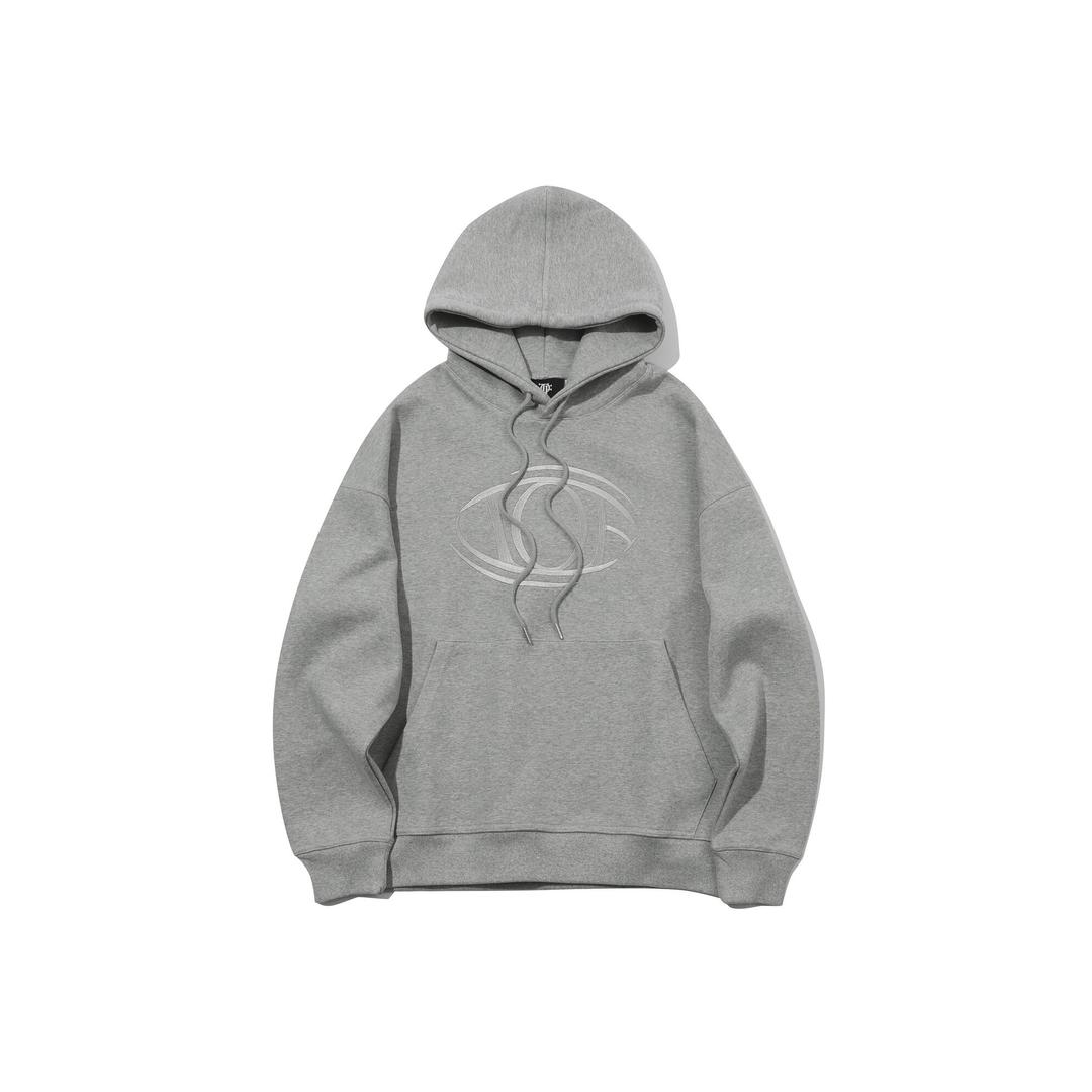TOF 23FW NEW LOGO HOODIE [GRAY]