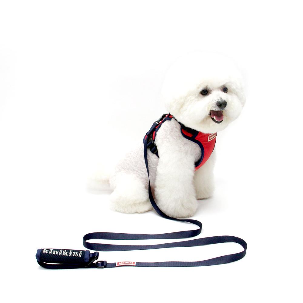 SIGNATURE LOGO MESH HARNESS-RED(메쉬하네스+리드줄SET)