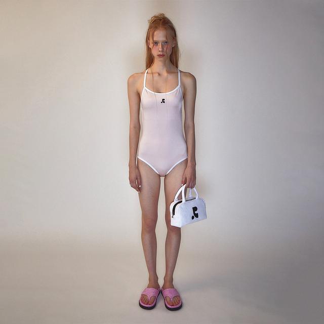 RR LOGO SWIMSUIT (PINK)