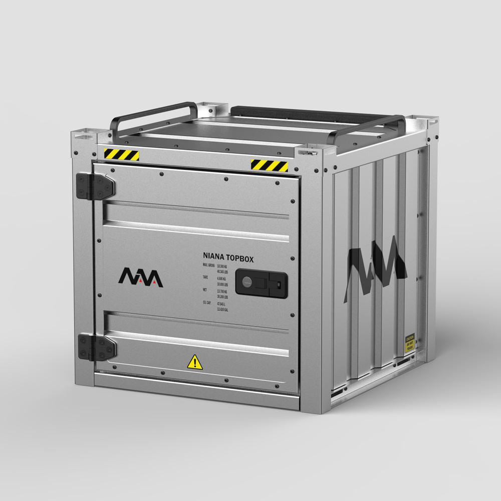 니아나 컨테이너 탑박스 모토캠핑 스쿠터 헌터커브 커브