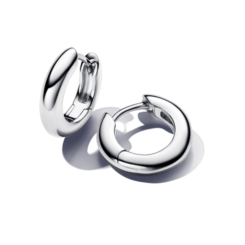 라운드 후프 이어링