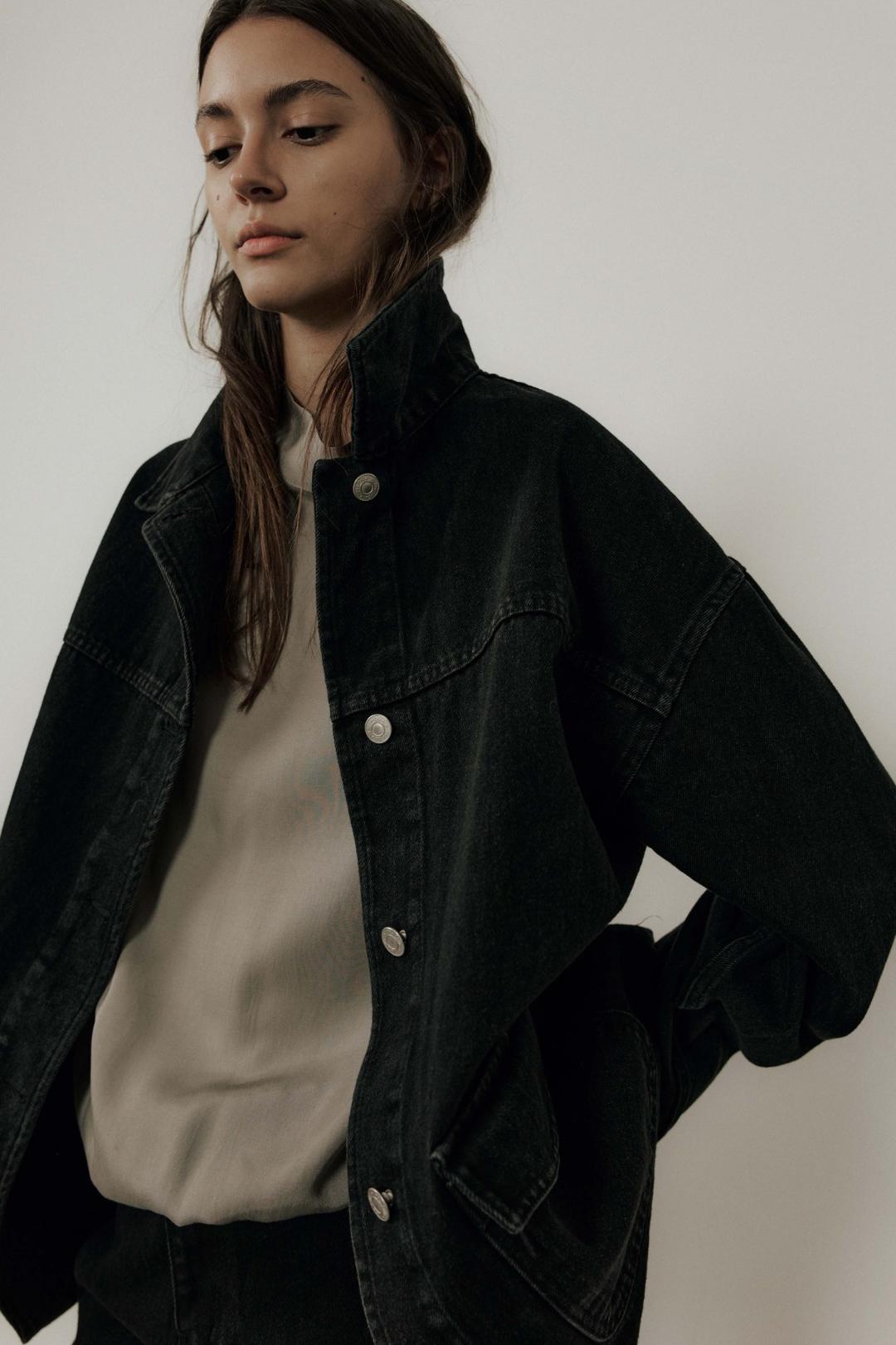 Black Denim Jacket