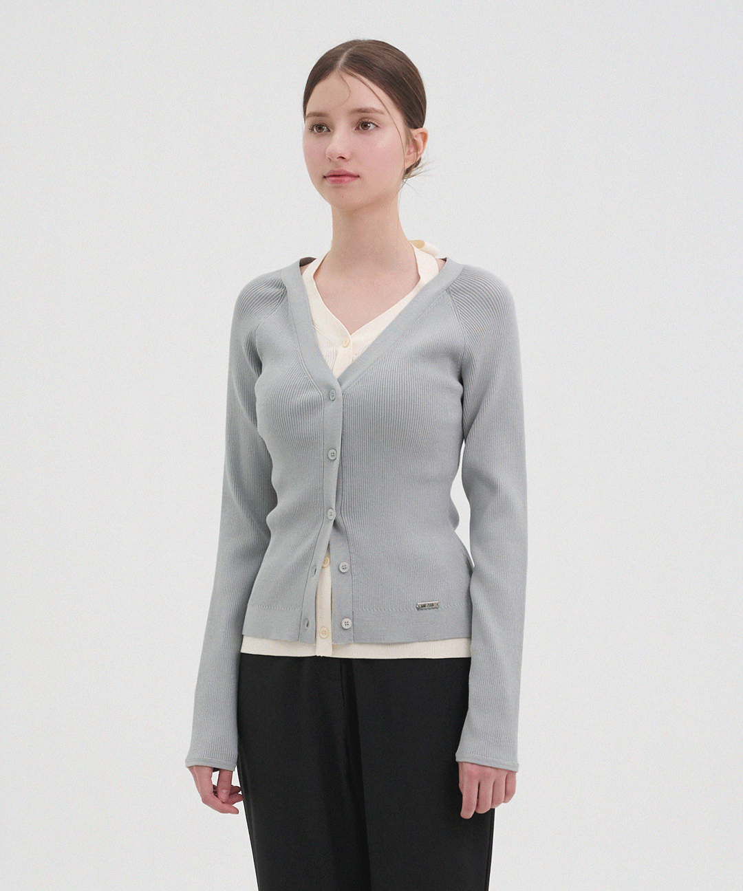 미케네 [44-120] 쉐리 레이어드 스트랩 니트 (가을-데일리룩-데이트룩-출근룩-하객룩-캠퍼스룩-오피스룩-클래식-골지니트-레이어드-스트랩-자체제작)