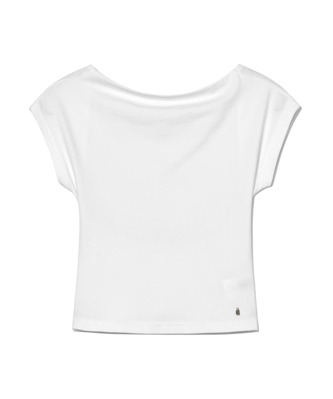 DENVER BACKLESS TEE (WHITE)