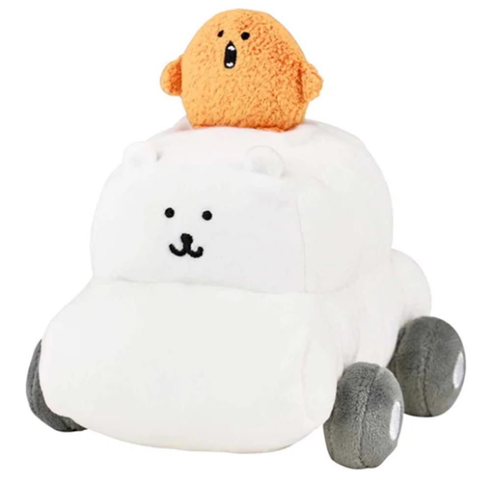 나가노마켓 자동차가 된 농담곰 인형/고로케 두더지 모구라 누이구루미