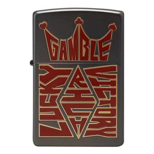 [사은품 3종증정]ZIPPO GAMBLE CROWN